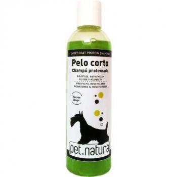Champú para Perros de Pelo Corto Pet Natura, 250ml