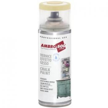 Ambrosol Smalto Spray Effetto Gesso Opaco Beige 400 ml 5 m²