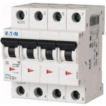 Interruttore MOE FAZ-C6/4 6A 4P C-Char di Eaton