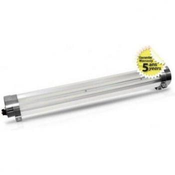 Vision‑EL Tube LED IP67 IK10 – 1200 × 80 mm, Blanc Neutre 4000 K, 40 W