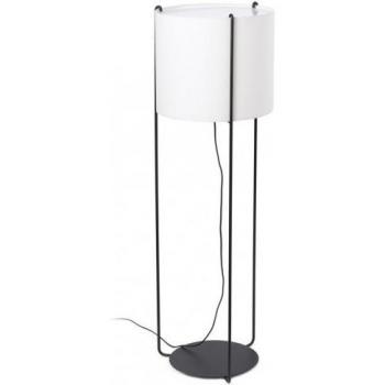 FARO Barcelona DRUM Stehleuchte E27 Schwarz/Beige 120 cm