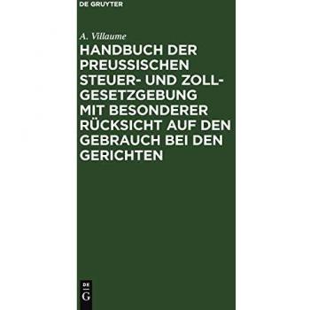 Handbuch der Preußischen Steuer