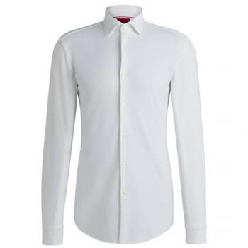 Hugo Camicia Casual Kenno Bianco 38