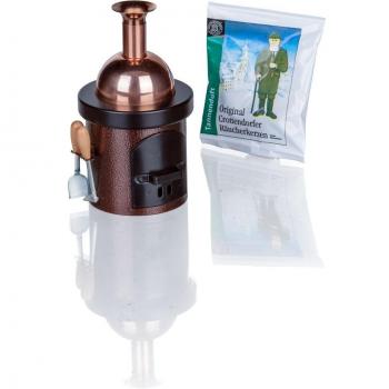 Bollitore Aromatico Crottendorfer 13 cm, Finitura Marrone