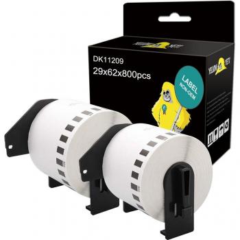 Compatible DK-22205 DK-11201 DK-11209 Labels for Brother QL-710W QL-1050 QL-1060N QL-500