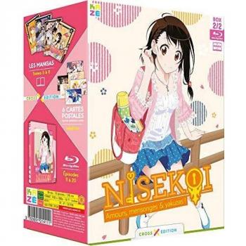 Nisekoi Saison 1 Partie 2 sur 2 Edition Collector Cross Blu-ray