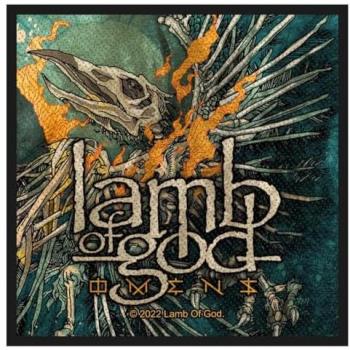 Lamb Of God Omens Multicolor Badge
