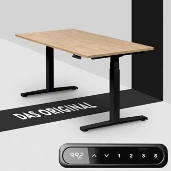 Bureau Assis-Debout en Chêne Sauvage 160 cm