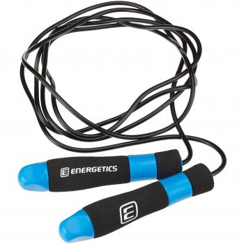 Energetics Heavy Pro Springseil – Einheitsgröße, Grau & Blau