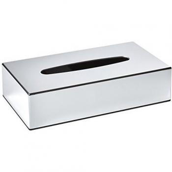 Chrome Rectangular Tissue Holder