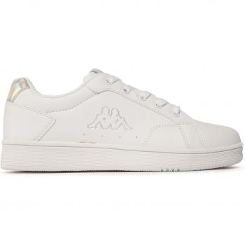 Adidas‑Logo Kappa Kids Sneaker – Weiß