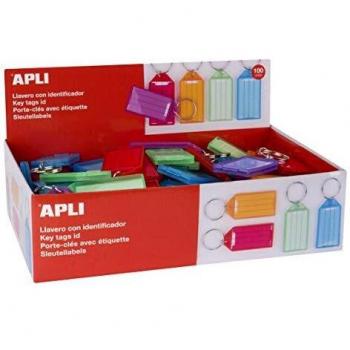 Llaveros Porta Etiquetas Surtidos Apli