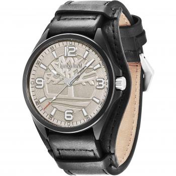 Timberland Men's TBL XL Leather Quartz Wristwatch