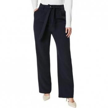 Robe-culotte femme, ceinturée, jambe large, taille 18 UK, chameau