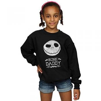 Disney Nightmare Before Christmas Bone Daddy Sweatshirt, 12-13 Years, Black