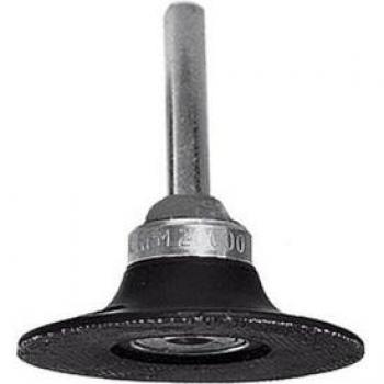 Plateau d’appui 3M ROLOC – caoutchouc, tige 6 mm, 50 mm extérieur