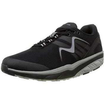 MBT Damen Leasha 17 W Sneakers, Schwarz/Silber/Stahl 211y, 42