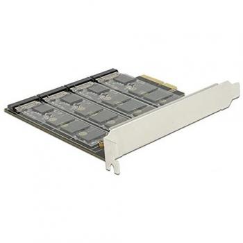 PCIe Karte 4x intern M.2 B mit RAID