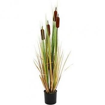 Europalms Kunstpflanze 150 cm Rohrkolben – Eurolite