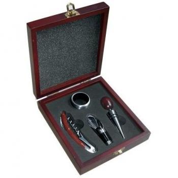 Electrolux Wein-Set Deluxe – 4‑teilig, mit Flaschengriff und Füllschacht