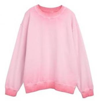 Women’s XS Tom Tailor Light Pink Boyfriend Sweatshirt, Printed