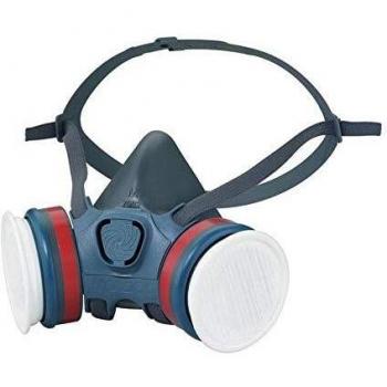 Moldex Ultra Light Half Face Respirator with ABEK1P3 R Filters, Medium Size
