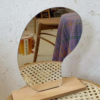Acrylic Irregular Makeup Mirror