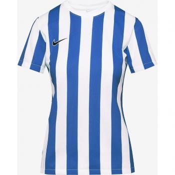 T-shirt à Manches Courtes Nike Dri Fit Femme Division 4 Rayé