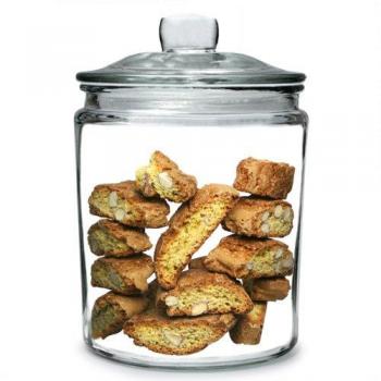 Utopia 1.9 Liter Biscotti Style Glass Jar