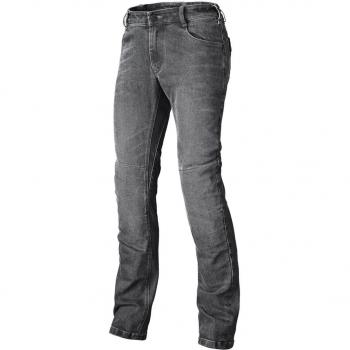 Low Waist Jeanie Moto Held Marlow Nero‑Grigio 34‑38