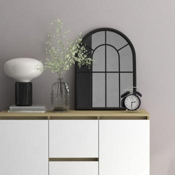 Décoration de salle de séjour miroir noir 60x45 cm