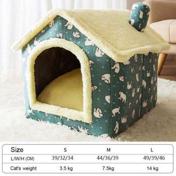 Multifunktionales Haustierhaus für Katzen und kleine Hunde