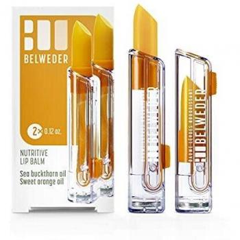BALSAMO Labbra Rigenerante Olio di Olivello Spinoso e Arancio Dolce 2x