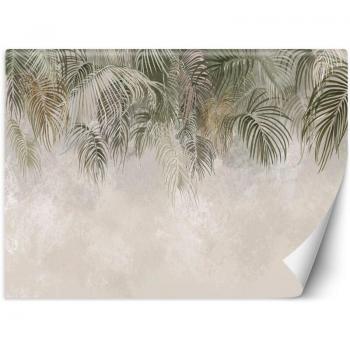 Carta da parati Cemento Foglie di Palma 150x105