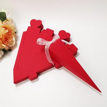 Cône de crème glacée cœur – Boîte décorative