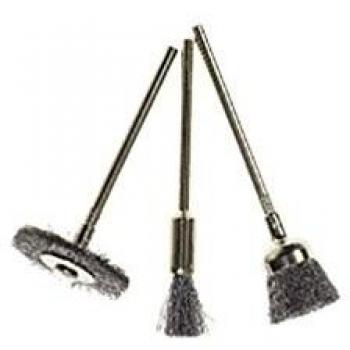 SPAZZOLE MINI con gambo da 3 mm