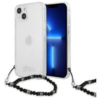 Cover Trasparente Guess con Laccio per iPhone 13-14-15
