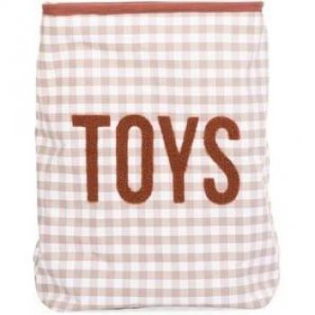 Cestino per Bambini Vichy Nudo 35 x 35 x 50 cm