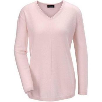Pull en cachemire rose