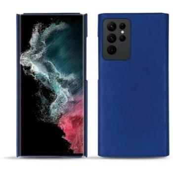 Copripasso Noreve Blu in Pelle per Samsung Galaxy S22 Ultra