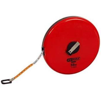 Ruban Fibre de Verre Mesure Roulante Boîtier Rond – 50 m