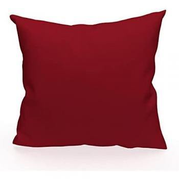 Coussin ALIX 40 cm × 40 cm – Couleur Rouge – Par Soleil d'Ocre
