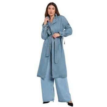 Long‑Sally Denim Jacket