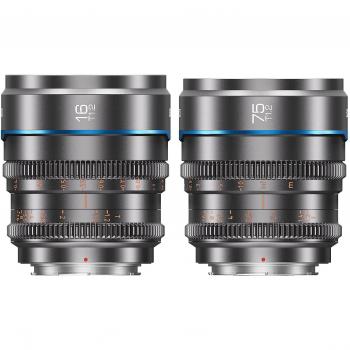 Set de Lentilles Manuelles SIRUI Night Walker 16mm et 75mm