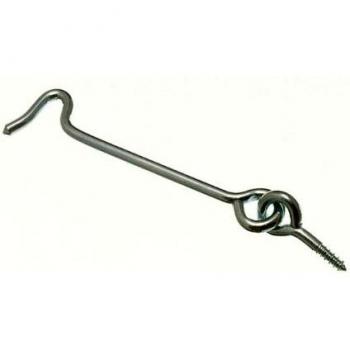Inch Wire Gate Hook and Screw Eye BZP Steel