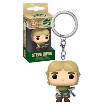 Llavero Coleccionable Funko Pocket: Steve Irwin, 4 cm