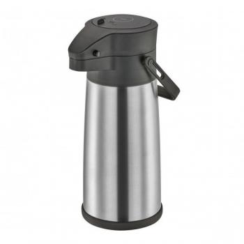 Cilio Isolierkanne Pumpkanne Isolierkanne Thermosskanne Kaffeekanne 2,2 L cilio FESTINO