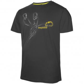 TRANGO PC008026 Camiseta, Hombre, Gris (Antracita), L