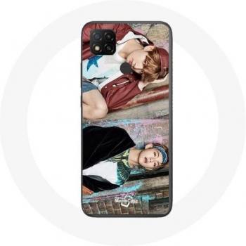 Coque protectora para Xiaomi Redmi 9C BTS Kim Taehyung y Jungkook Teaser Not Today You Never Walk Alone