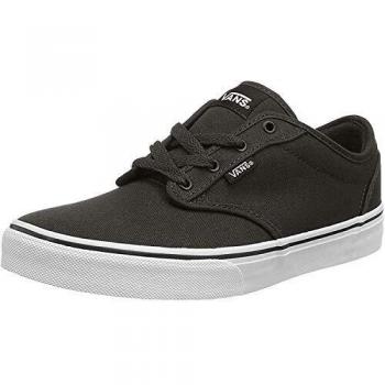 Vans YT Atwood Lace Up Black Boys' Trainers Size UK 2.5